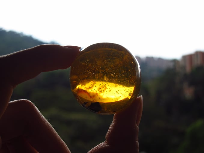 Beautiful amber piece